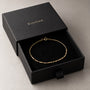 Morse Code Bracelet in Everlind gift packaging