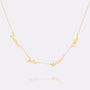Personalized Name Necklace in 18K gold plating